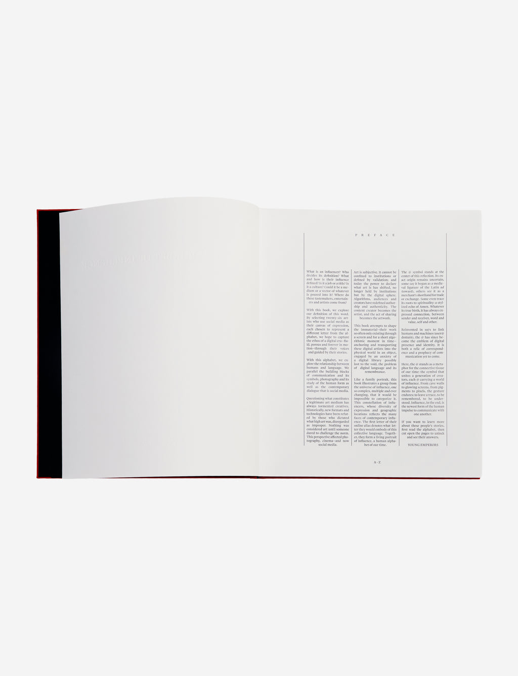 THE ALPHABET OF INFLUENCE